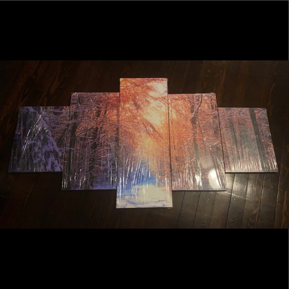 Legendary Wall Art Custom Snowy Scene